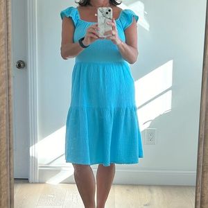 Dress: Nation LTD Double Gauze Breezy Dress